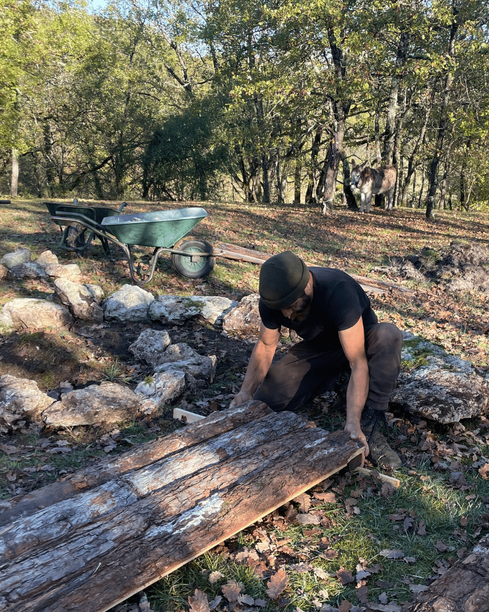Chantier participatif au Vallon de Bébinet