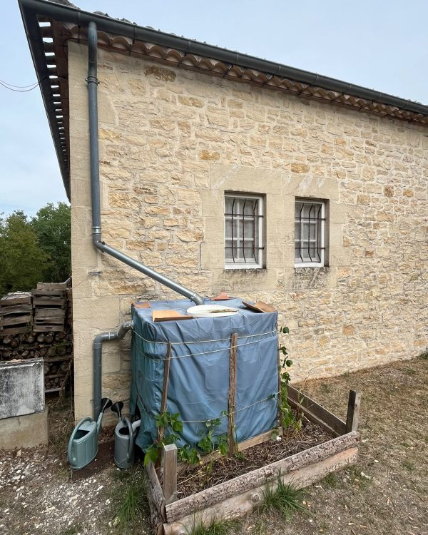 une réserve d'eau au Vallon de Bébinet